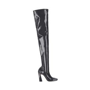 Amina Muaddi Marine High Boots - NWT